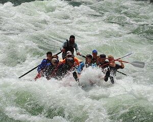 Jackson Hole Whitewater Rafting Small Boat