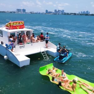 Miami Catamaran with Jet Ski, Banana Boat & Drinks included