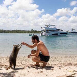 Miami Island Adventure: Boat Rental to Raccoon Island