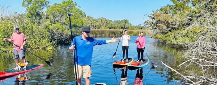 Ormond Beach Manatee and Nature Tour Kayaking or Paddle Boarding