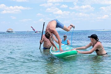 Private Captained Pontoon to Crab Island in Destin
