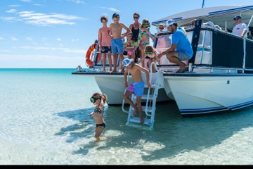 Private Charter: Shell Island Snorkeling & Dolphin Adventure