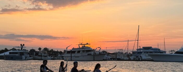 Sunset Clear Kayak Tour at St Augustine Lighthouse