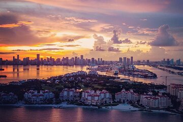 Sunset Miami Beach: Private Luxury 50-Min Airplane Flight Tour