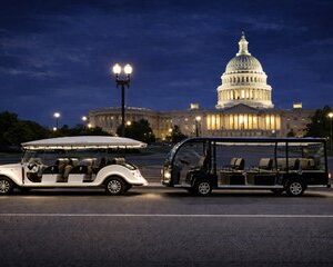 Washington, DC: After-Dark Monuments Tour by Electric Cart