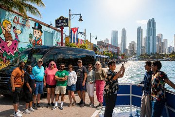 Miami City Tour and Miami Skyline Cruise Combo