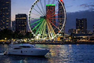 Miami Skyline Night Yacht Tour | Brickell & Downtown Views 13 PPL