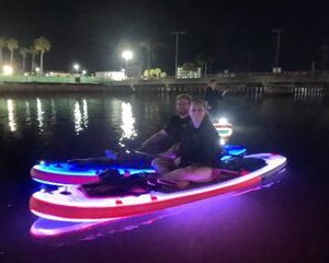 Night Glow Paddle board Adventure Tour in Daytona Beach