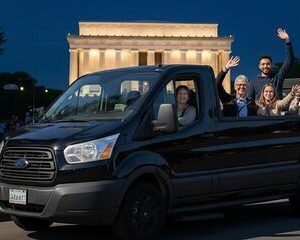 DC's Monuments Guided Open-Air Minibus Night Tour