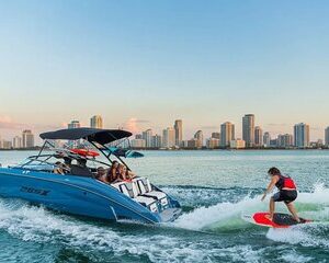 Wakeboarding In Miami 3 to 6 Hours Miami Boat Rental